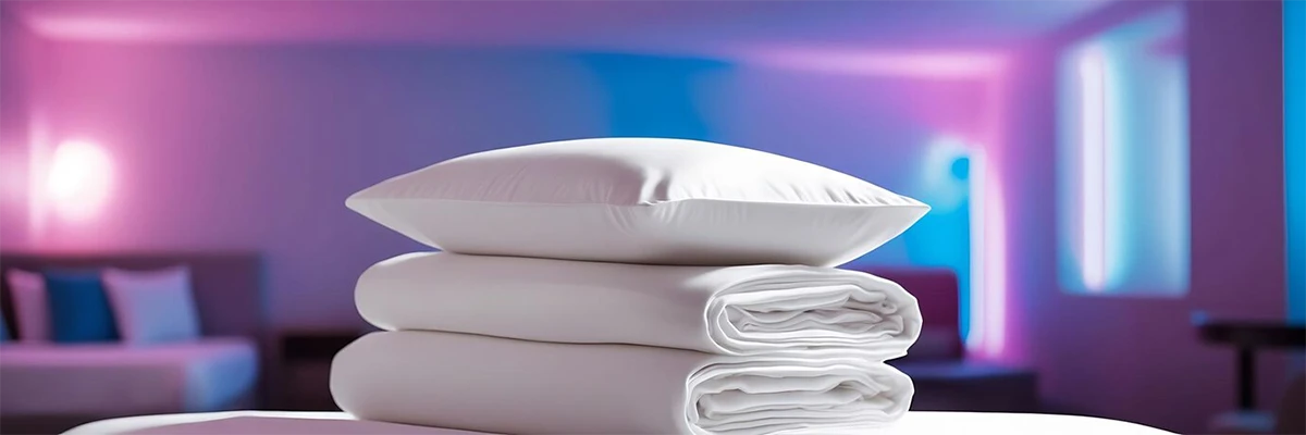 stack-white-towels-with-white-pillow-top